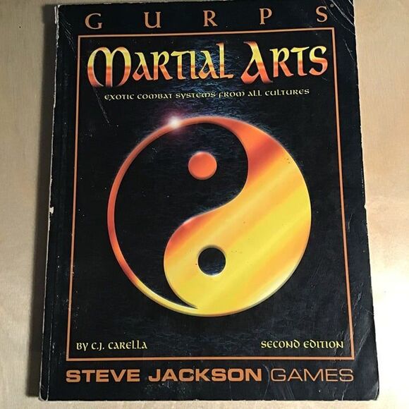 GURPS Martial Arts Exotic Combat Systems From All Cultures Steve Jackson Games - Picture 1 of 2